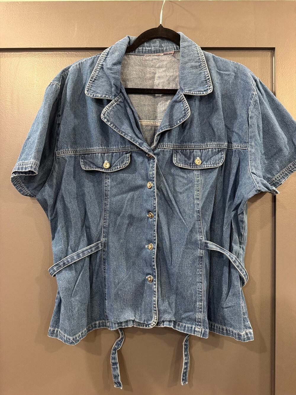 Vintage Erik Stewart Denim Shirt Women
